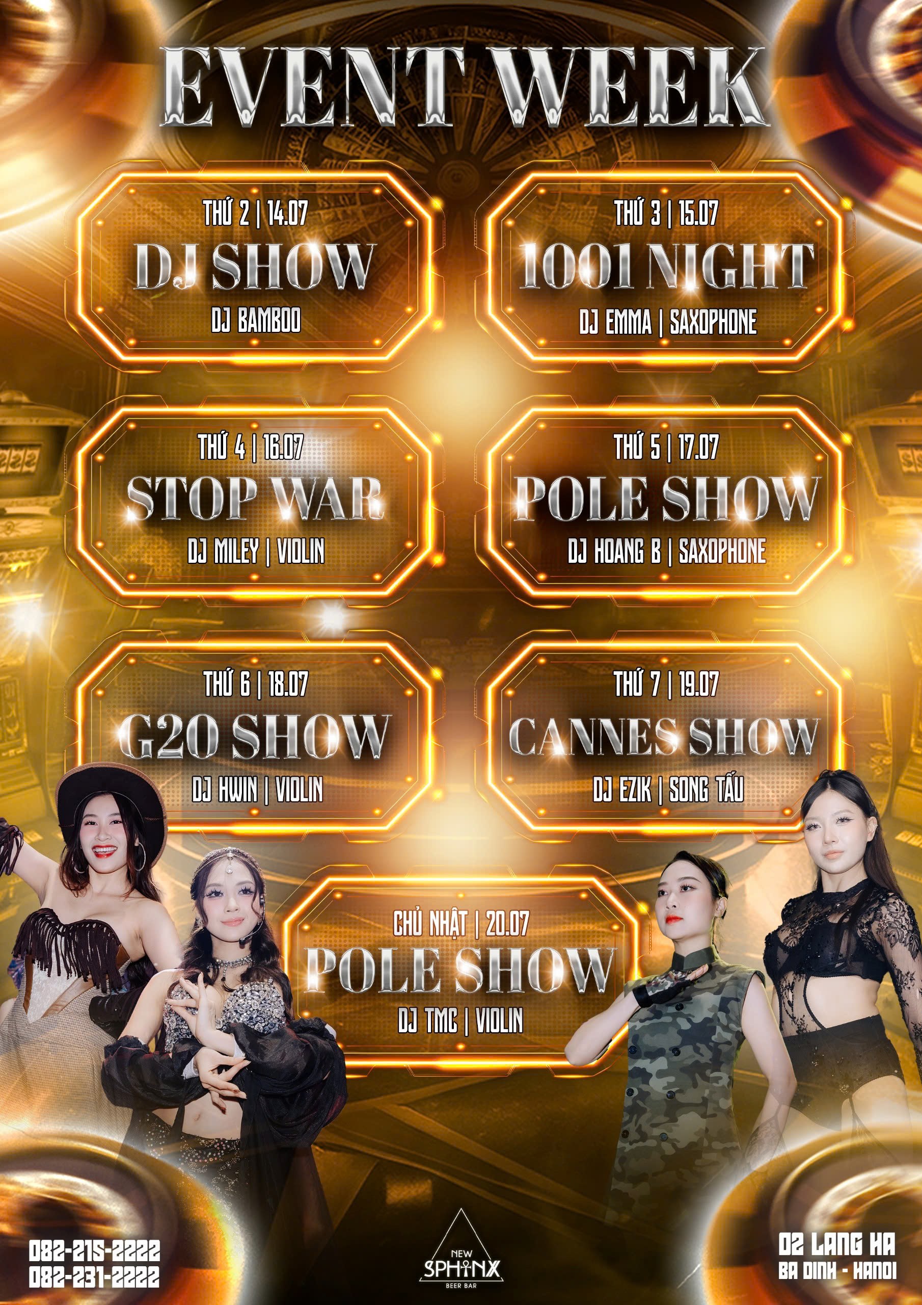 Event Week 14.07 - 20.07.2025