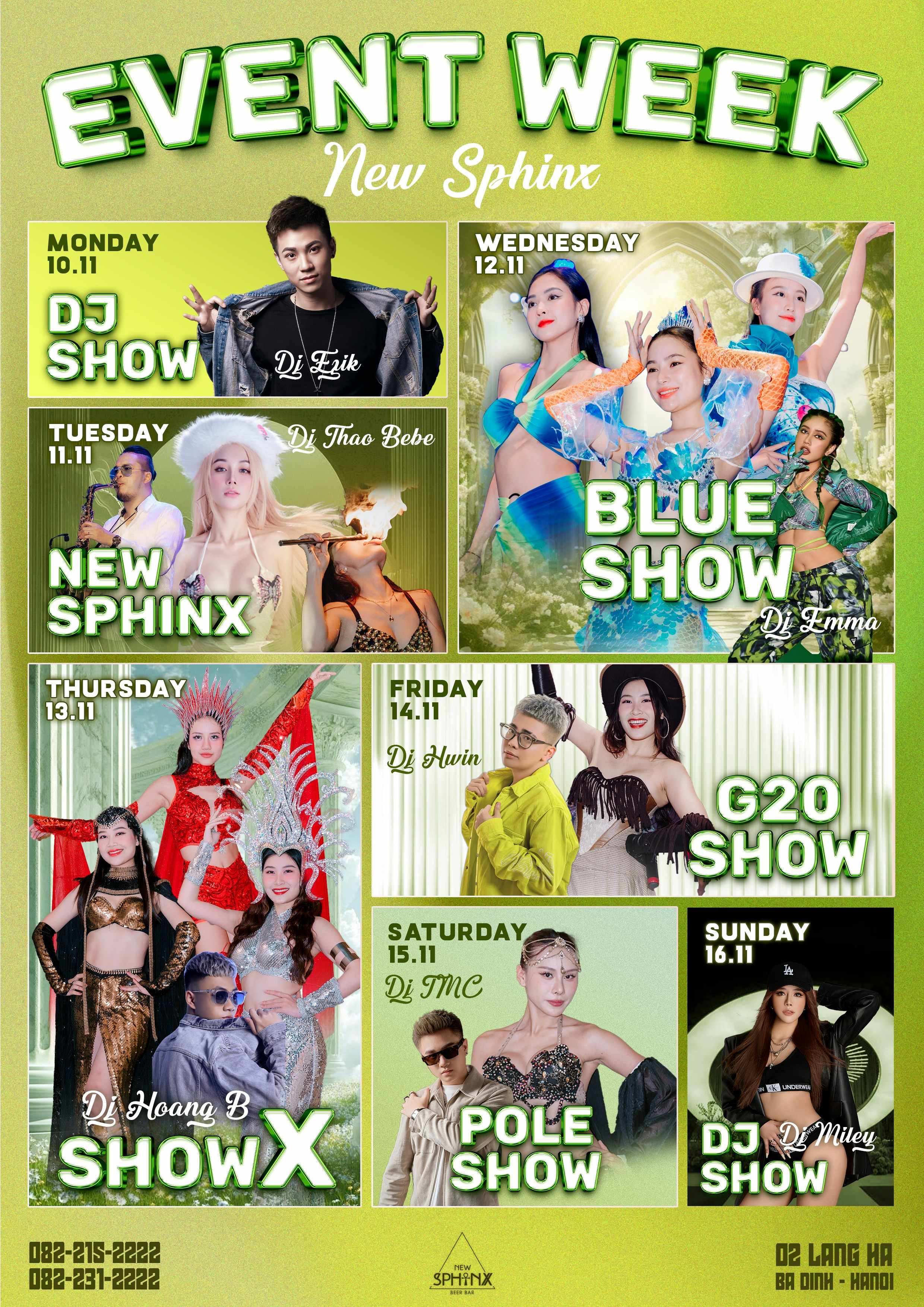 Event Week 10.11 - 16.11.2025