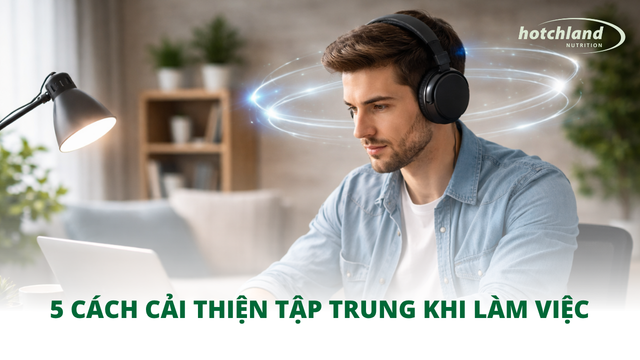 5 cách cải thiện tập trung khi làm việc