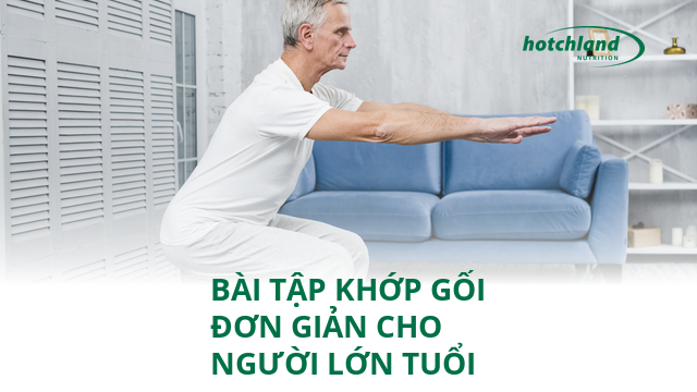 Bài tập khớp gối đơn giản cho người lớn tuổi