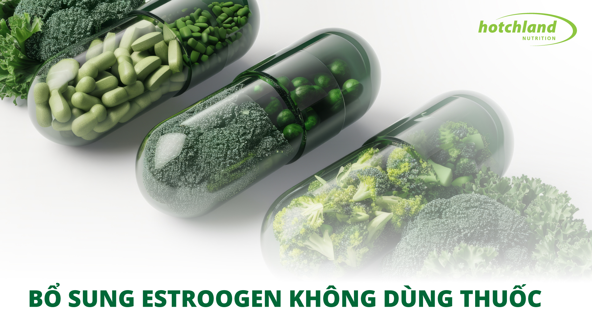 BỔ SUNG ESTROGEN ĐÚNG CÁCH KHÔNG CẦN DÙNG THUỐC