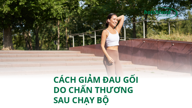 Cách giảm đau gối do chấn thương sau chạy bộ