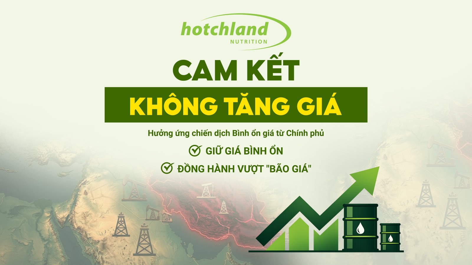 Hotchland Nutrition cam kết không tăng giá, đồng hành cùng gia đình Việt