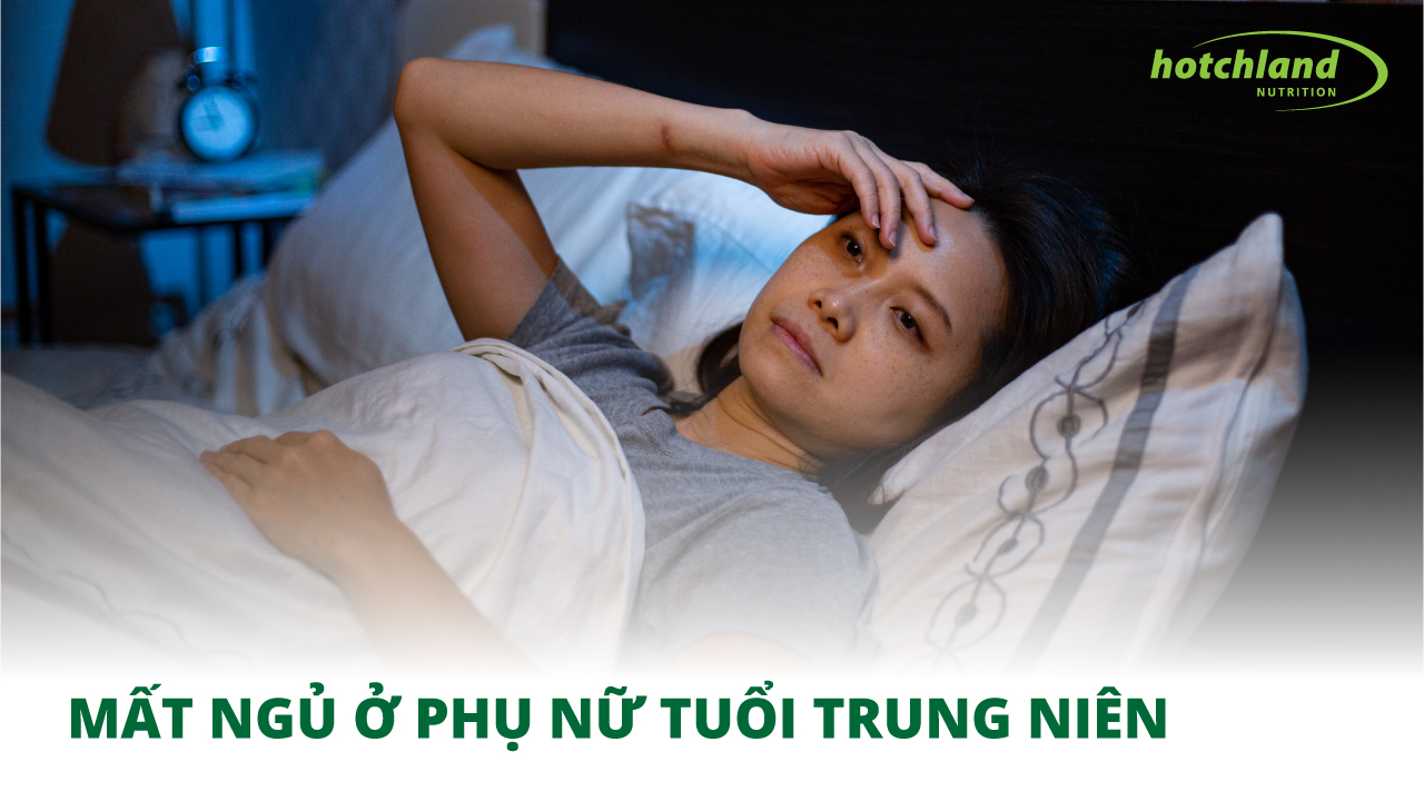 Chứng mất ngủ ở phụ nữ tuổi trung niên có nguy hiểm không?
