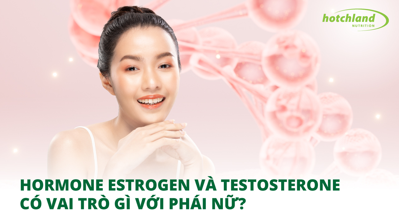 Hormone estrogen và testosterone có vai trò gì với phái nữ?