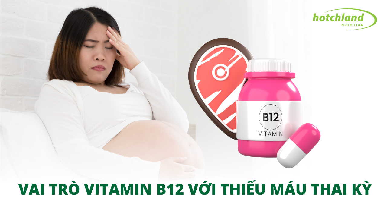 Vai trò của Vitamin B12 trong việc ngăn ngừa thiếu máu ở thai phụ