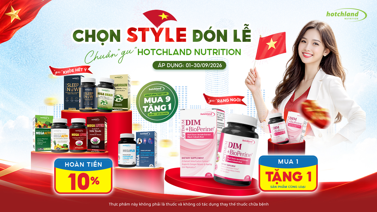 Chọn Style Đón Lễ – Khỏe Đẹp Chuẩn Gu Cùng Hotchland Nutrition