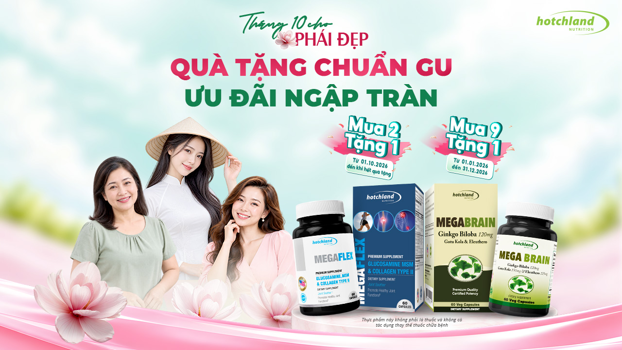 Quà Tặng Chuẩn Gu, Ưu Đãi Ngập Tràn Cùng Hotchland Nutrition