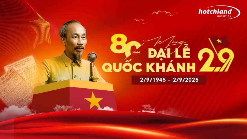 Thông báo lịch nghỉ lễ 2/9 – Kỷ niệm 80 năm Quốc khánh Việt Nam