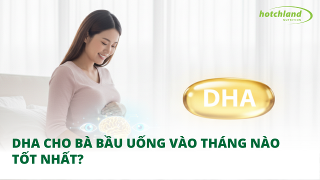 DHA cho bà bầu uống vào tháng nào tốt nhất?