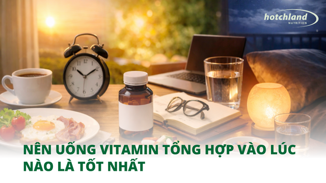 Nên uống vitamin tổng hợp vào lúc nào là tốt nhất
