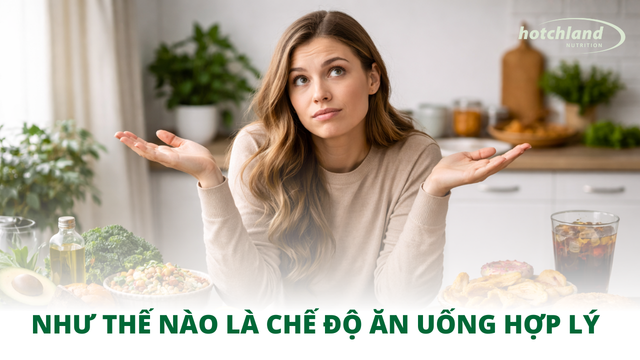 Như thế nào là chế độ ăn uống hợp lý