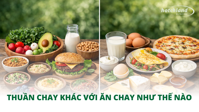 Thuần chay khác với ăn chay như thế nào