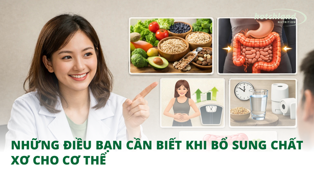 Những điều bạn cần biết khi bổ sung chất xơ cho cơ thể