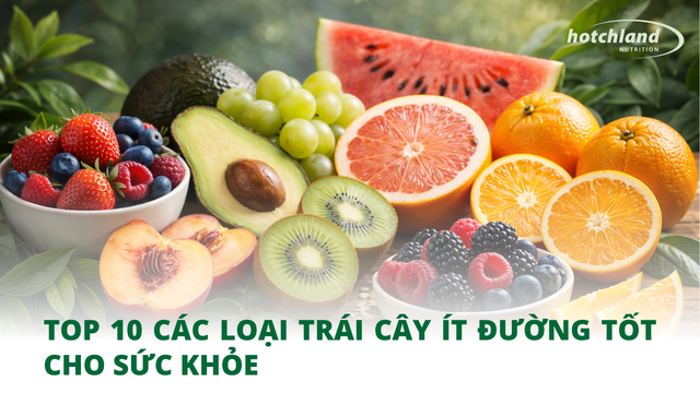 Top 10 các loại trái cây ít đường tốt cho sức khỏe