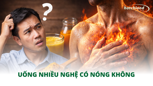 Uống nhiều nghệ có nóng không
