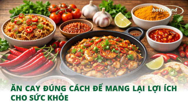 Ăn cay đúng cách để mang lại lợi ích cho sức khỏe