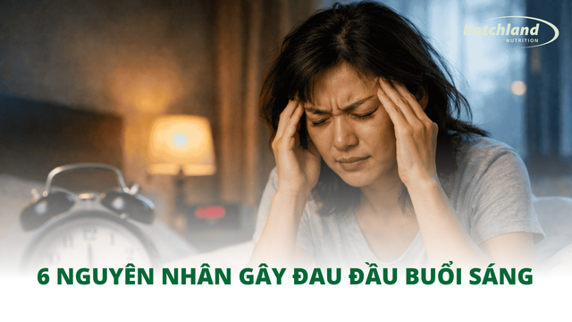 6 nguyên nhân gây đau đầu buổi sáng