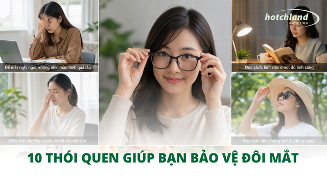 10 thói quen giúp bạn bảo vệ đôi mắt
