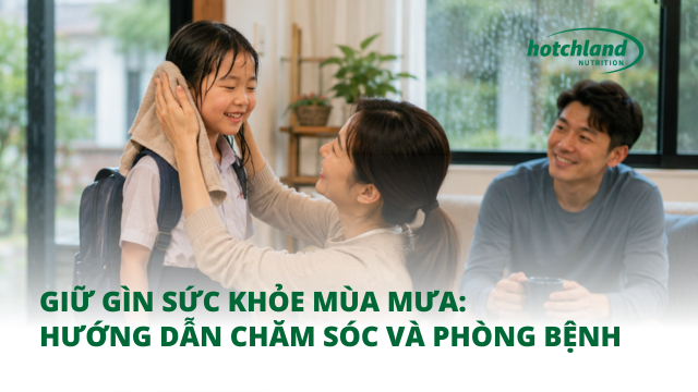 Giữ gìn sức khỏe mùa mưa: Hướng dẫn chăm sóc và phòng bệnh