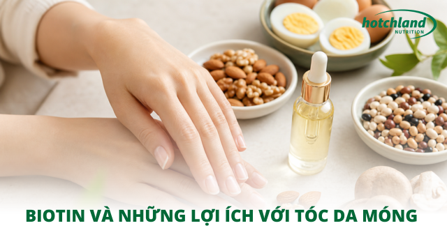 Biotin và những lợi ích với tóc da móng