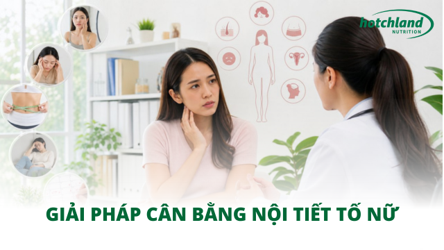 Giải pháp cân bằng nội tiết tố nữ