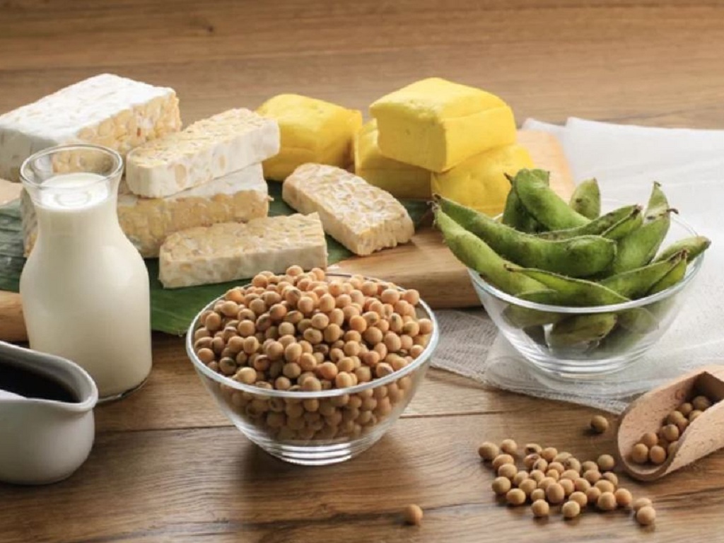 Đậu nành, đậu hũ rất giàu protein thực vật