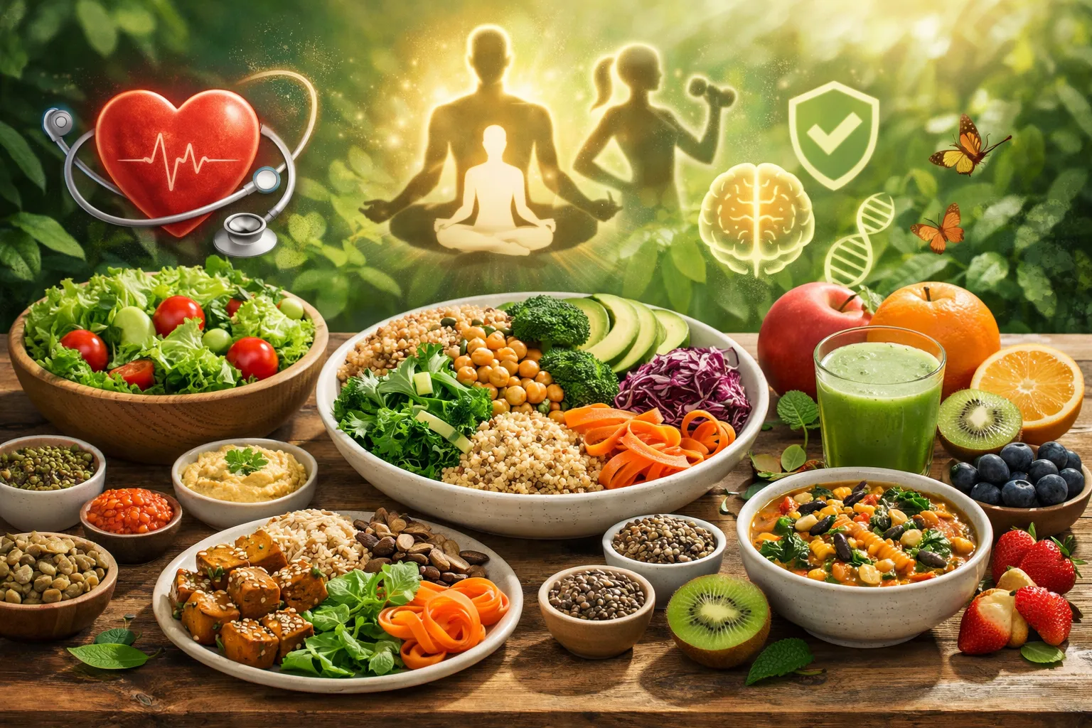 Ăn chay hoặc thuần chay lành mạnh có thể mang lại nhiều lợi ích cho sức khỏe