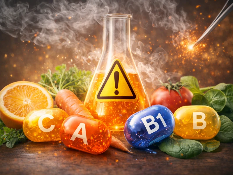 Bảo quẩn Vitamin C, A, B1,...cần được chú ý hơn vì tính oxy hóa cao