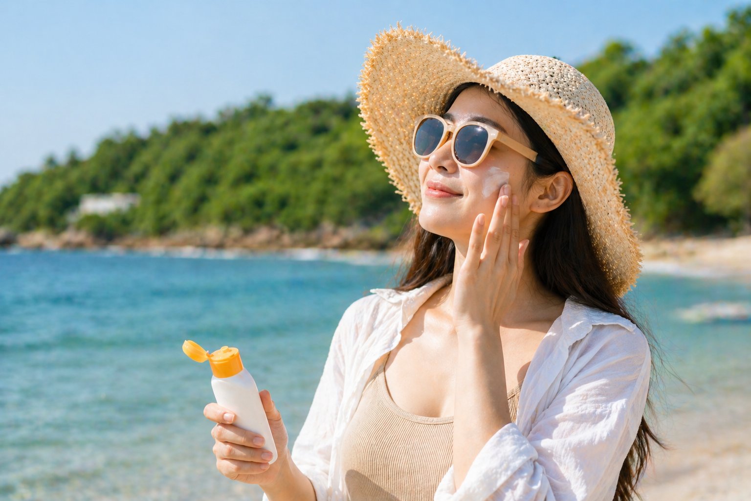 Bảo vệ da và tránh nắng gắt giúp cơ thể dễ chịu hơn khi vui chơi ngoài trời