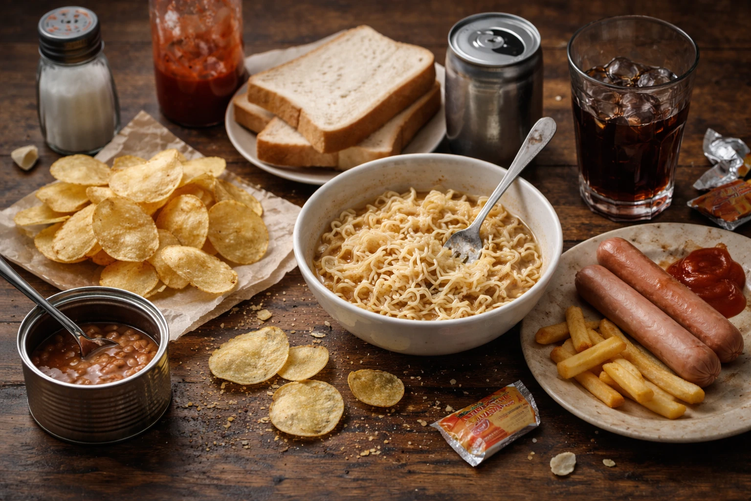 Bữa ăn thiếu chất dinh dưỡng