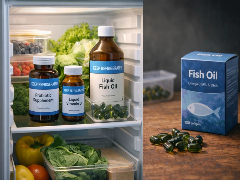 Các sản phẩm cần bảo quản tủ lạnh sẽ có ghi chú