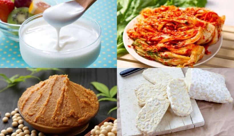 Các thực phẩm lên men có lợi