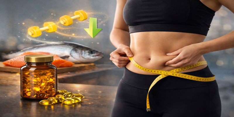 Dầu cá giúp giảm cân