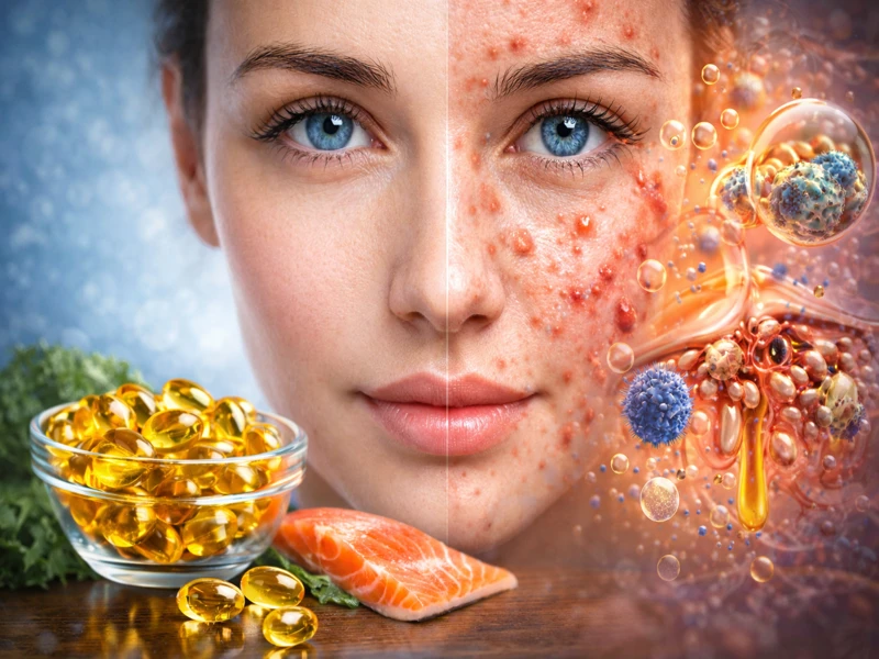 DHA giúp ngừa mụn trứng cá