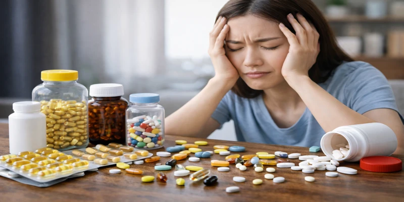 Dư Vitamin do lam dụng thực phẩm bổ sung