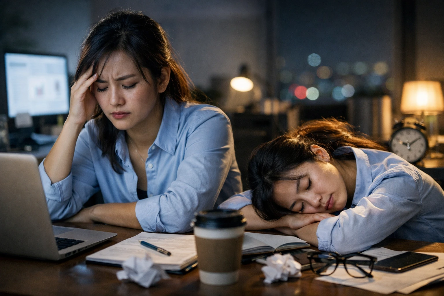 Mất ngủ gây ảnh hưởng nghiêm trọng đến hiệu suất làm việc và chất lượng cuộc sống.