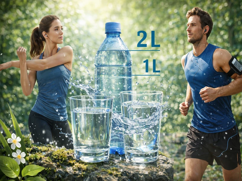 Mỗi ngày nên bổ sung đủ 2 lít nước tùy vào mức độ vận động của cơ thể