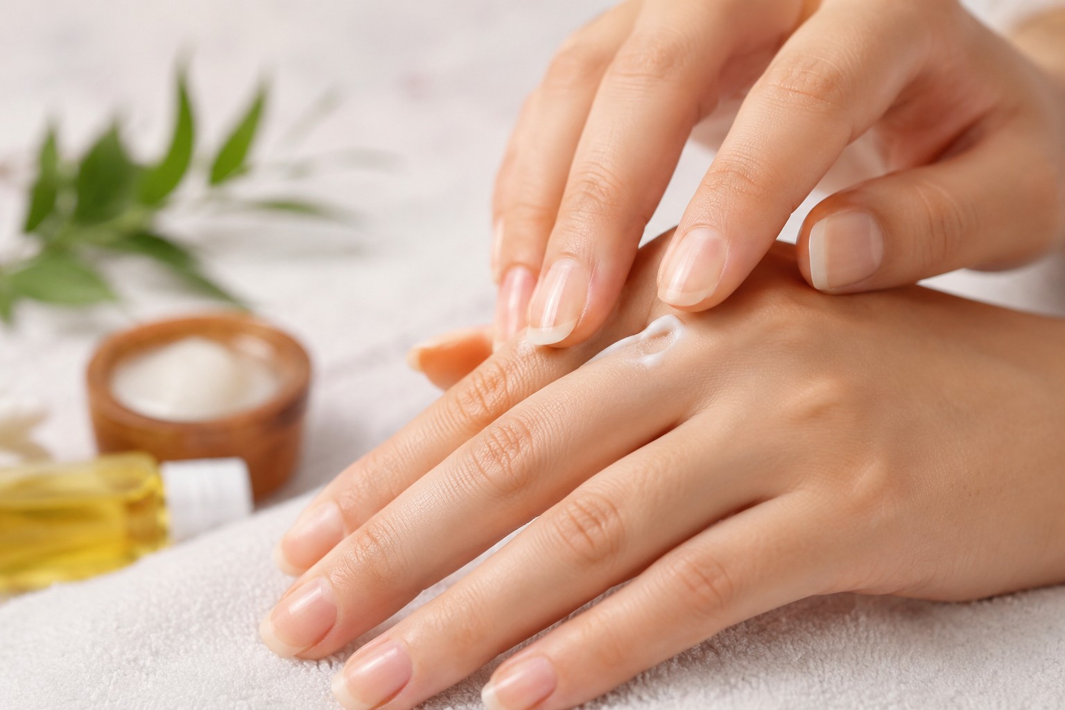 Móng tay khỏe cần được dưỡng ẩm, bảo vệ và bổ sung dinh dưỡng phù hợp.
