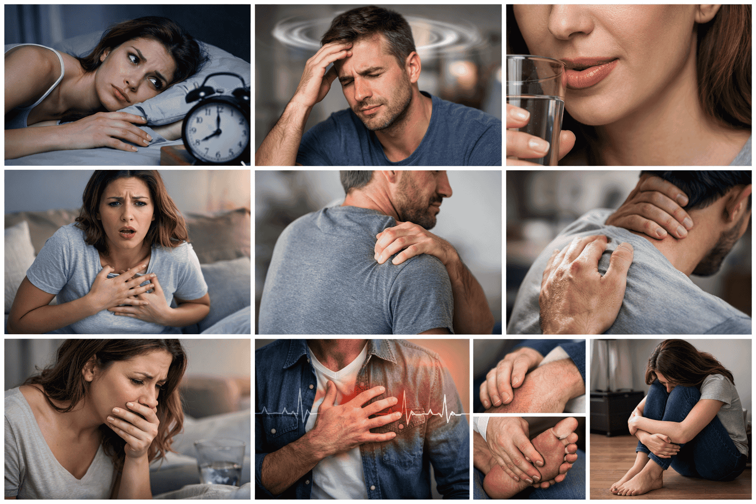 Những biểu hiện rối loạn lo âu thường gặp