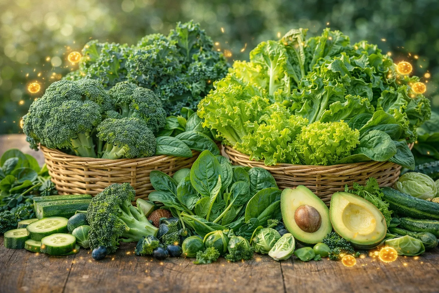 Rau xanh là lựa chọn hàng đầu cho bổ sung chất xơ