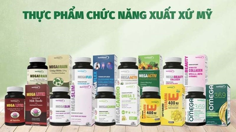 Thương hiệu Hotchland Nutrition cung cấp các sản phẩm bảo vệ sức khỏe uy tín