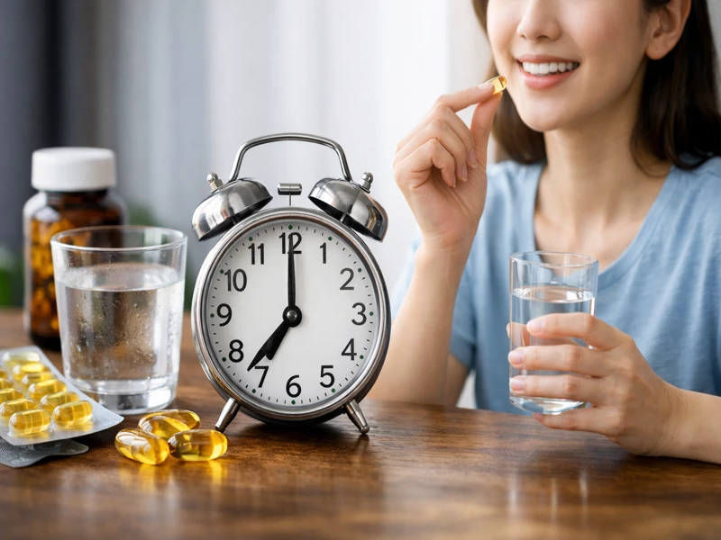 Uống dầu cá phải nhất quan thời gian và kiên trì sử dụng