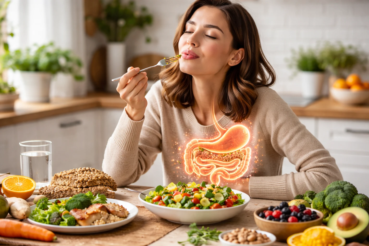 Việc nhai kỹ thức ăn có tác động rất lớn đến hệ thống tiêu hóa của bạn