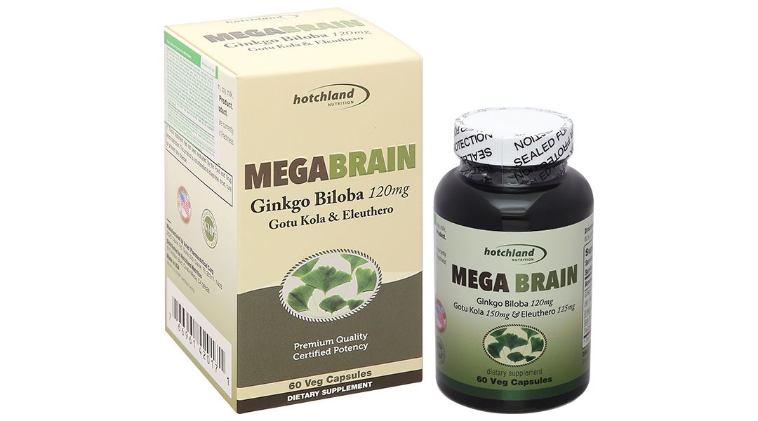 Thực phẩm chức năng Mega Brain giúp bổ sung các chất cần thiết cho não