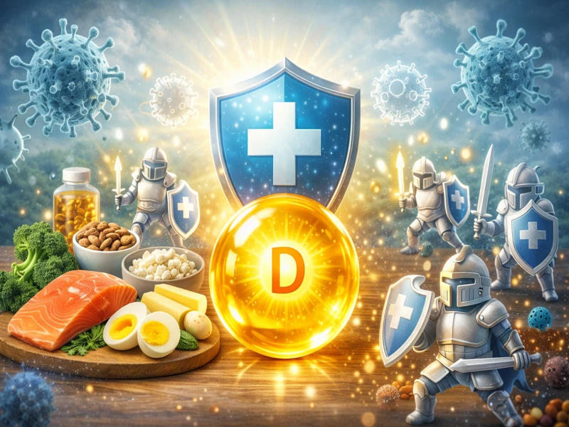 Vitamin cải thiện khả năng miễn dịch