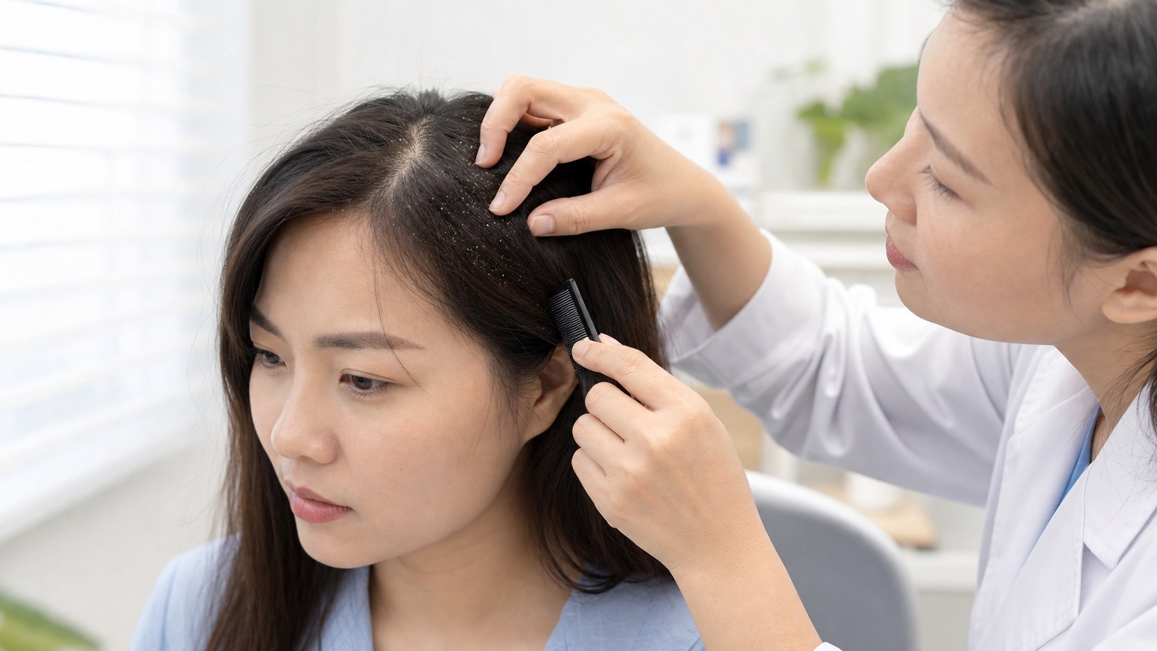 Nấm tóc có thể gây ngứa, bong vảy, tóc gãy rụng và cần được chẩn đoán, điều trị đúng cách.
