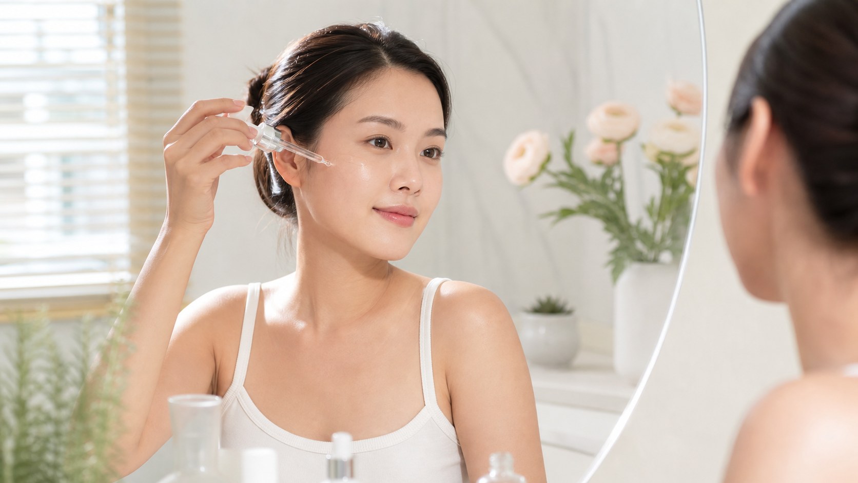Tuổi 30 là thời điểm nên chăm sóc da đều đặn để hạn chế lão hóa sớm.