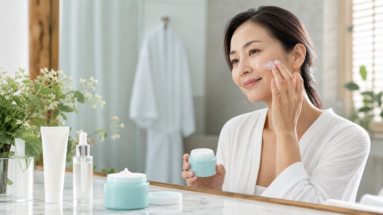 Da tuổi 40 thường cần chú trọng chống nắng, dưỡng ẩm và phục hồi hàng rào da.