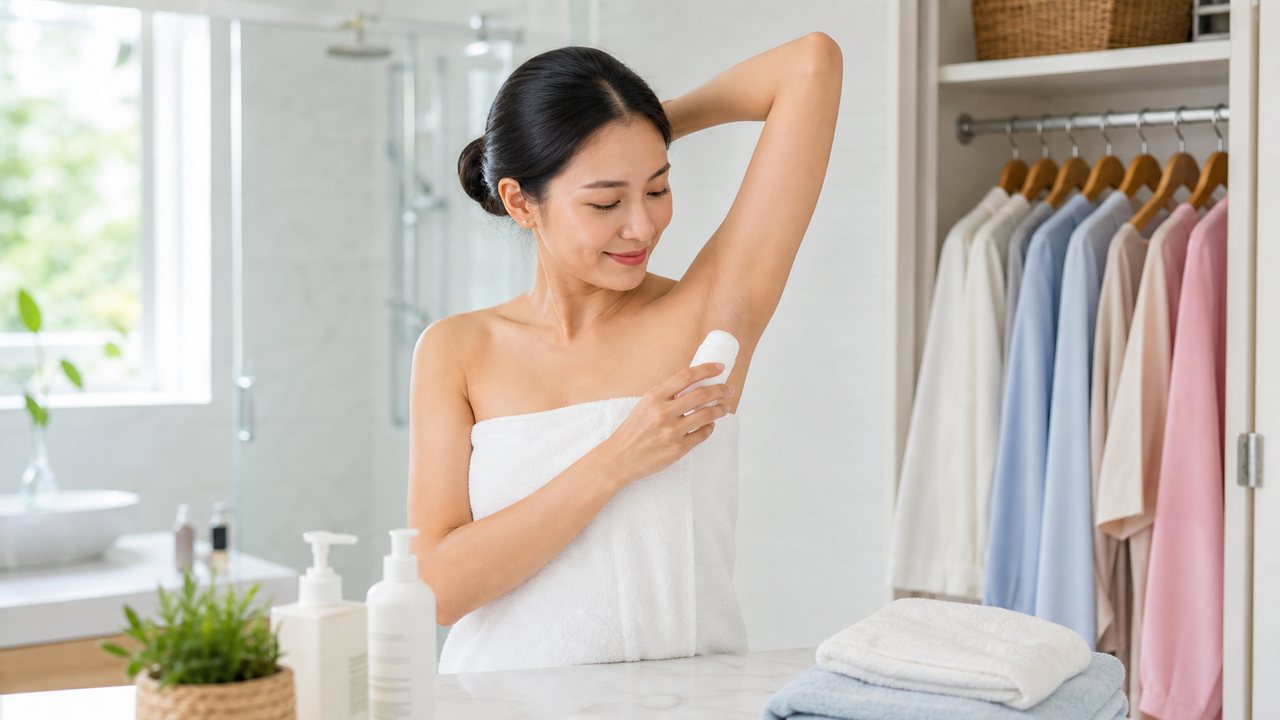 Mùi cơ thể thường liên quan đến mồ hôi, vi khuẩn và vùng da ẩm kín.
